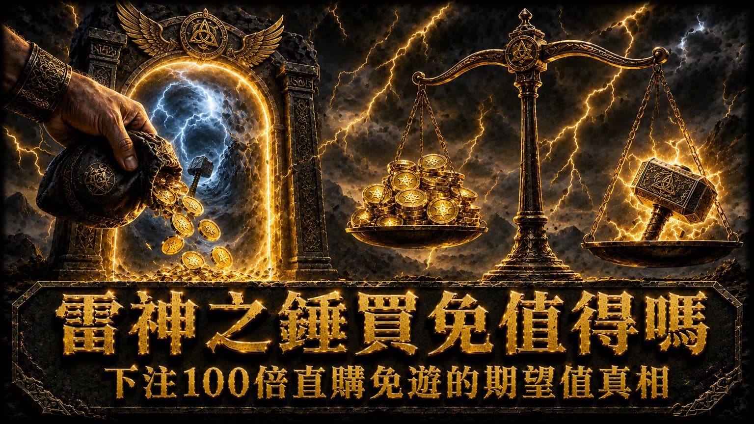 雷神之錘「買免」值得嗎?下注 100 倍直購免遊的期望值真相