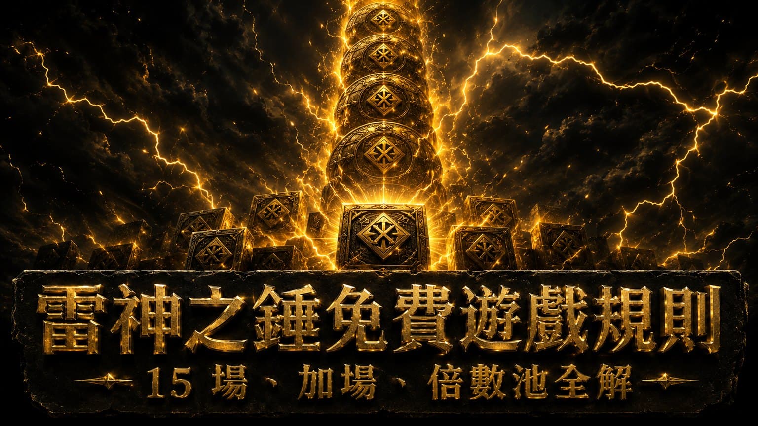 雷神之錘免費遊戲怎麼觸發?15 場、加場、倍數池完整規則