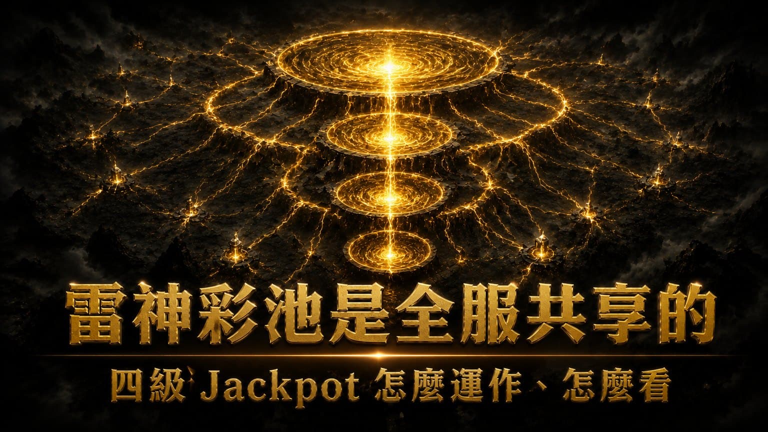 雷神之錘的 Jackpot 是全服共享的:四級彩池怎麼運作、怎麼看