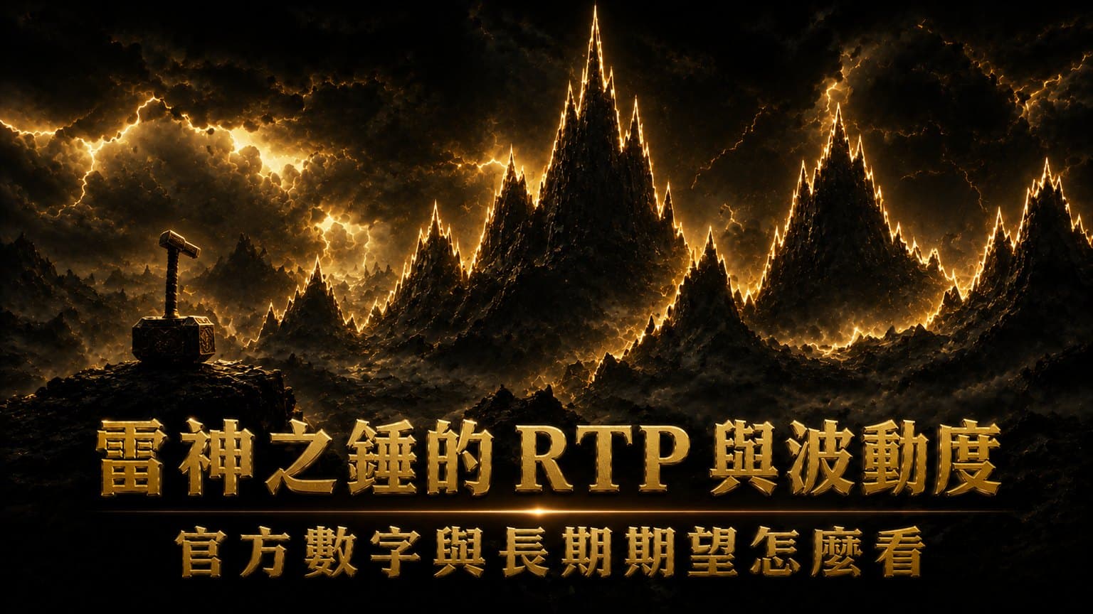 雷神之錘的 RTP 與波動度:官方數字、第三方說法,跟你該怎麼看