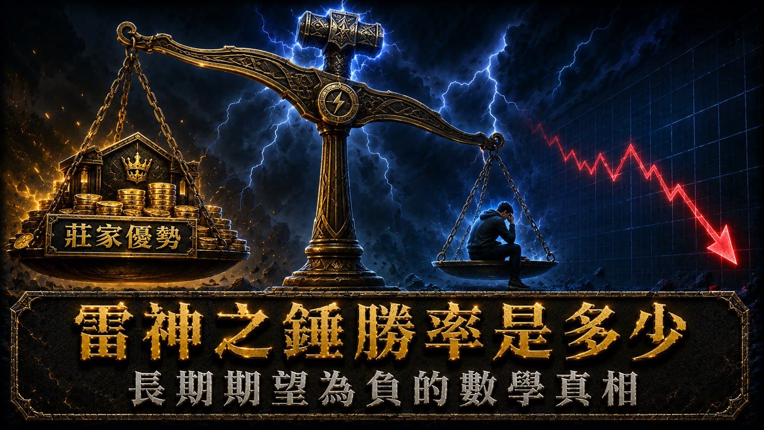 雷神之錘中獎機率是多少?查不到才是正常的,先搞懂 RTP 再說